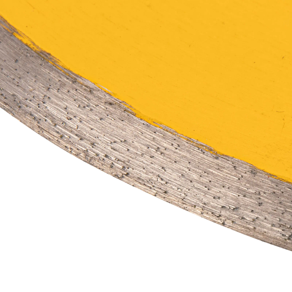 Диск алмазный Denzel супертонкий, 250х25,4 мм, горячее прессование, мокрое резание - изображение 3