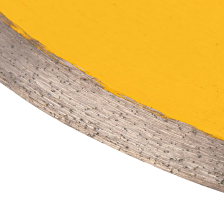 Диск алмазный Denzel супертонкий, 250х25,4 мм, горячее прессование, мокрое резание - изображение 9