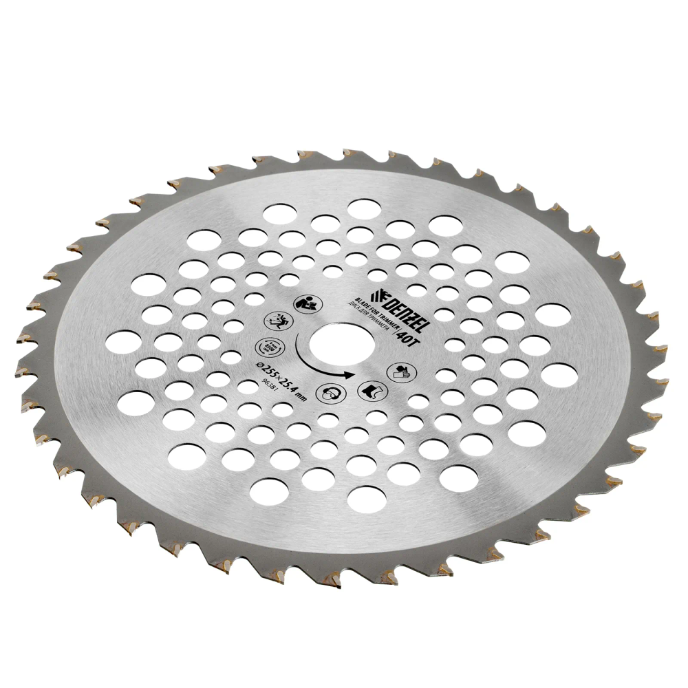 Диск для триммера Denzel 255х25,4   40 зубьев - изображение 2