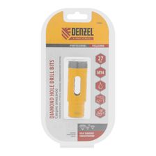 Сверло алмазное по керамограниту Denzel 27 мм, мокрая резка М14 - изображение 4