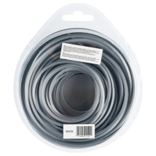 Леска для триммера Denzel армированная алюминием квадратная, 2,7ммх15м, блистер ALUFLEX - изображение 7