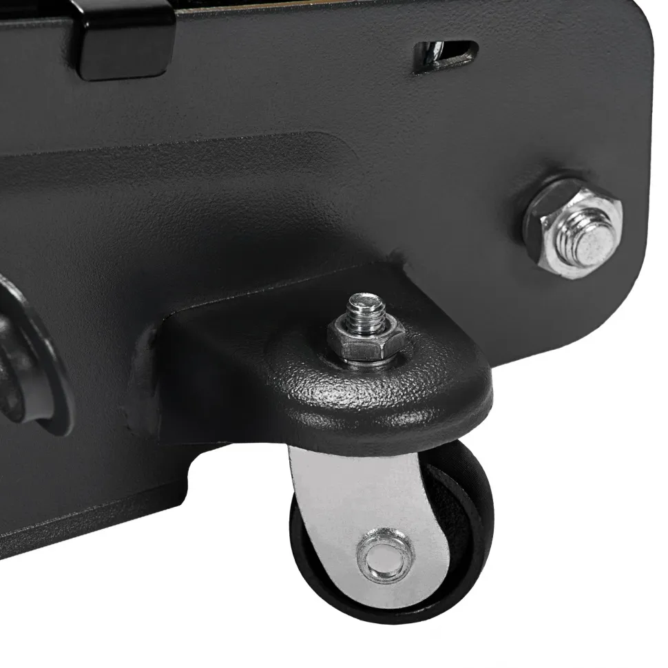 Домкрат гидравлический подкатной с фиксатором Denzel 2,8 т 135-385 мм - изображение 7