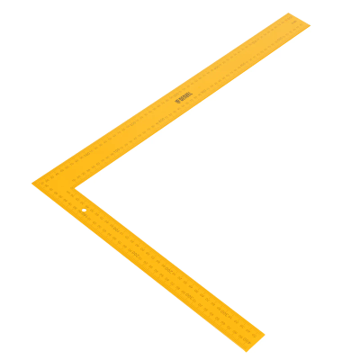 Угольник стальной Denzel (нержавеющая сталь, градуировка, алюминиевое основание) - изображение 10