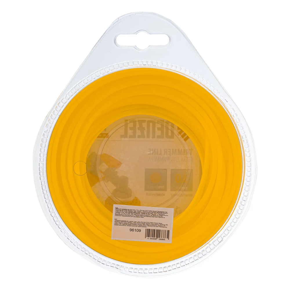 Леска для триммера Denzel круглая 3 ммх15 м, блистер Flex cord - изображение 3