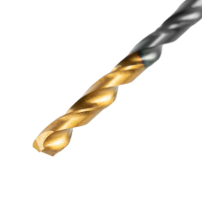 Сверло по металлу Denzel 3 мм, HSS-Tin, Golden Tip, 10 шт. - изображение 8