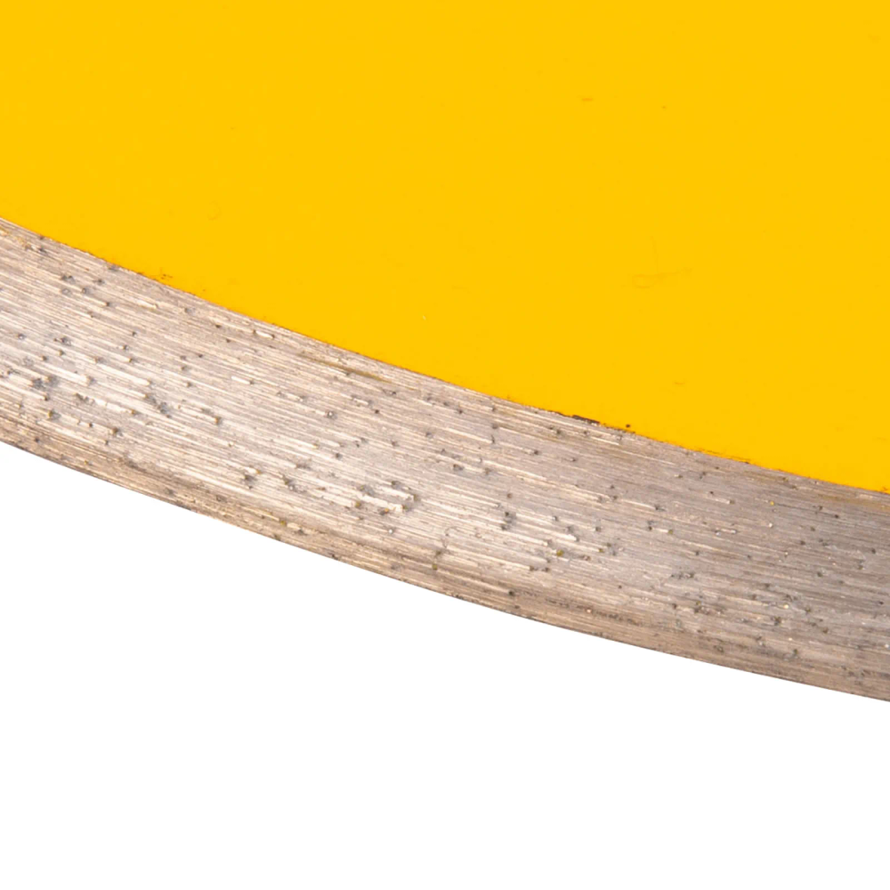 Диск алмазный Denzel супертонкий, 300х25,4 мм, горячее прессование, мокрое резание - изображение 3