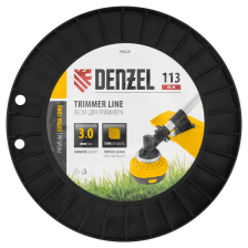 Леска для триммера Denzel двухкомпонентная зубчатый квадрат, 3,0ммх113м, на DIN кат. EXTRA CORD - изображение 7