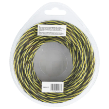 Леска для триммера Denzel двухкомпонентная витая квадратная, 3,0ммх12м, блистер SkyCutter - изображение 7
