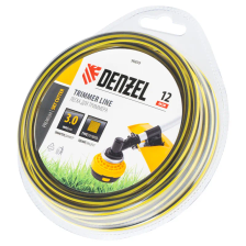 Леска для триммера Denzel двухкомпонентная квадратная, 3,0ммх12м, блистер SkyCutter - изображение 5