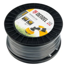 Леска для триммера Denzel двухкомпонентная круглая, 3,0ммх123м, на DIN катушке EXTRA CORD - изображение 6