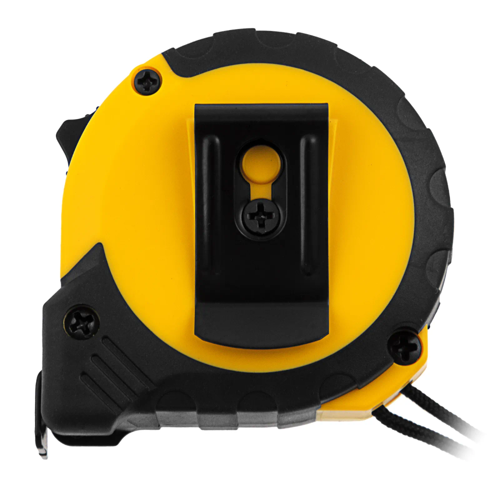 Рулетка Denzel 3мх16мм, двухкомп. корпус, кнопка-пауза - изображение 3