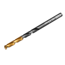 Сверло по металлу Denzel 3,5 мм, HSS-Tin, Golden Tip, 10 шт. - изображение 7