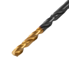 Сверло по металлу Denzel 3,8 мм, HSS-Tin, Golden Tip, 10 шт. - изображение 8