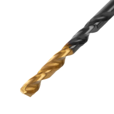 Сверло по металлу Denzel 4 мм, HSS-Tin, Golden Tip, 10 шт. - изображение 8