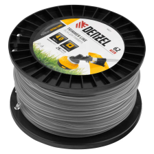 Леска для триммера Denzel двухкомпонентная квадрат, 4,0ммх62м, на DIN катушке EXTRA CORD - изображение 6