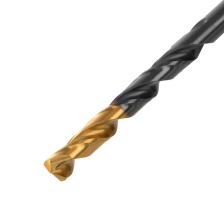 Сверло по металлу Denzel 4,2 мм, HSS-Tin, Golden Tip, 10 шт. - изображение 8
