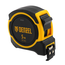 Рулетка Denzel 5мх19мм, двухкомп. корпус, магнитный обрезиненный зацеп - изображение 9