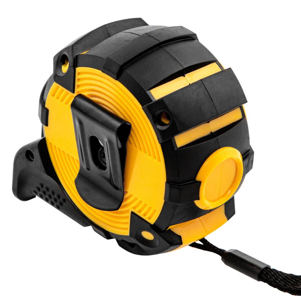 Рулетка Denzel 5мх25мм, автоматич. фиксац., нейлон. покрытие, магнит. зацеп, двухстор. разметка - изображение 2