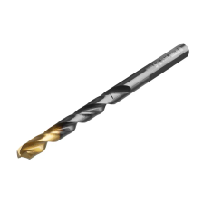 Сверло по металлу Denzel 5,5 мм, HSS-Tin, Golden Tip, 10 шт. - изображение 7