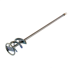 Миксер для красок и штукатурных смесей Denzel 60х400 мм, оцинкованный, хвостовик SDS Plus - изображение 6