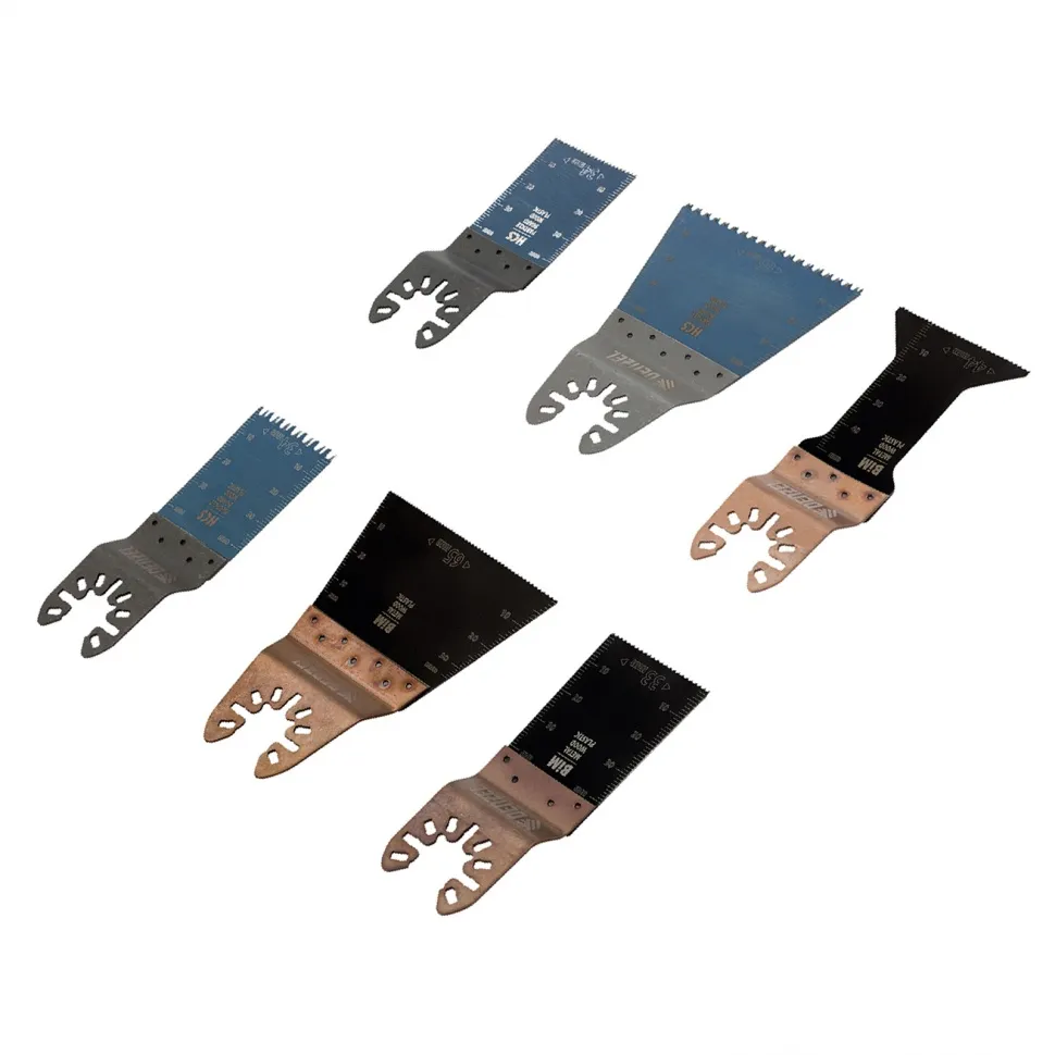 Набор насадок для МФИ Denzel по дереву и металлу, 6 шт - изображение 2