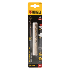 Сверло по металлу Denzel 7 мм, HSS Co-8% - изображение 9