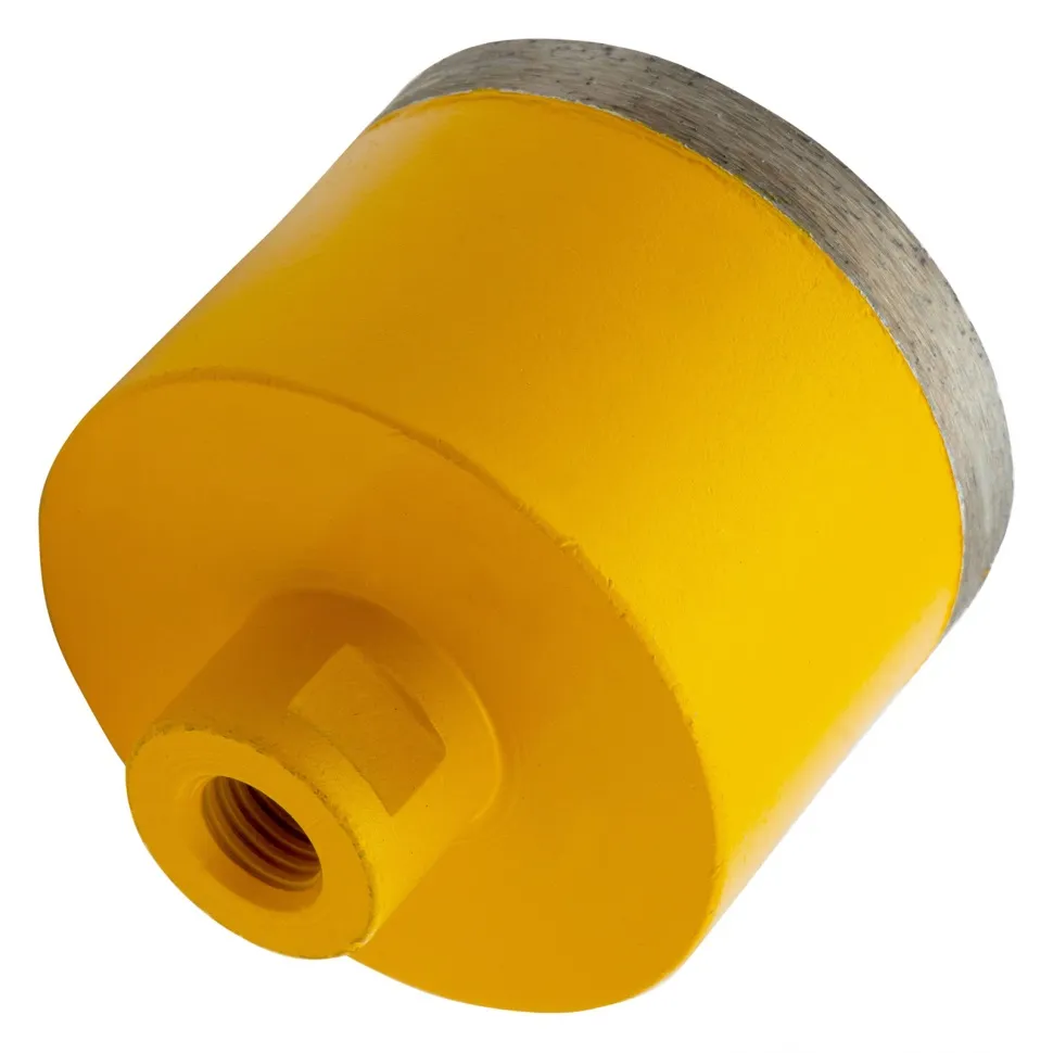 Сверло алмазное по керамограниту Denzel 75 мм, мокрая резка М14 - изображение 2