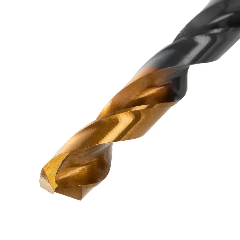 Сверло по металлу Denzel 7,5 мм, HSS-Tin, Golden Tip, 8 шт. - изображение 3