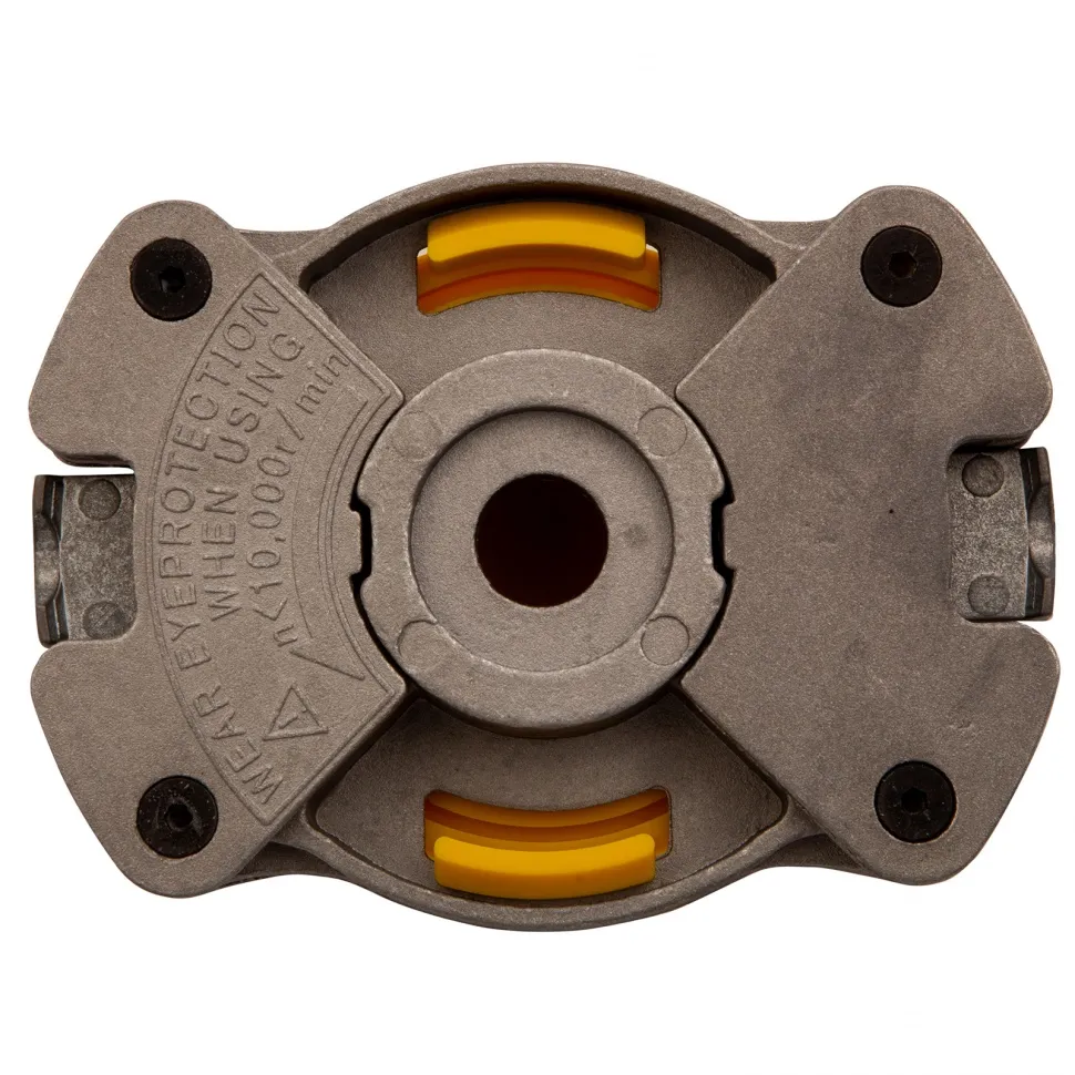 Головка триммерная универсальная алюминий Denzel шайба 8 мм, 10 мм - изображение 3