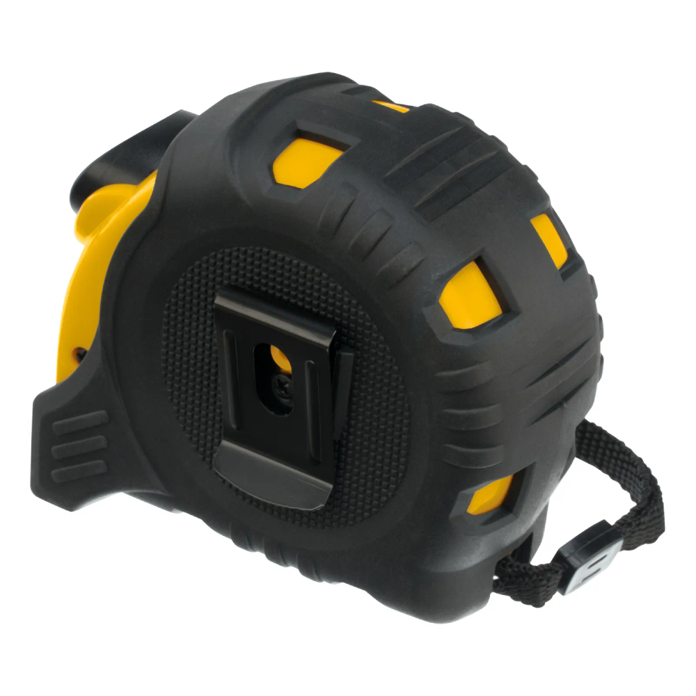 Рулетка Denzel 8мх25мм, обрезиненный корпус, автоматическая фиксация - изображение 5