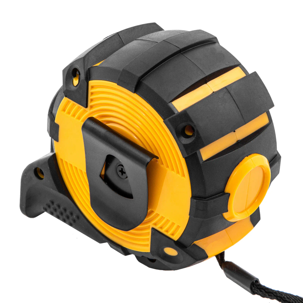 Рулетка Denzel 8мх32мм, автоматич. фиксац., нейлон. покрытие, магнит. зацеп, двухстор. разметка - изображение 2