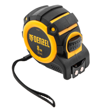Рулетка Denzel 8мх32мм, автоматич. фиксац., нейлон. покрытие, магнит. зацеп, двухстор. разметка - изображение 8