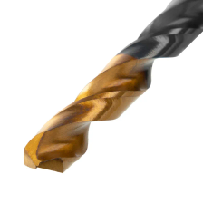 Сверло по металлу Denzel 8,5 мм, HSS-Tin, Golden Tip, 8 шт. - изображение 8