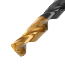 Сверло по металлу Denzel 9 мм, HSS-Tin, Golden Tip, 8 шт. - изображение 8