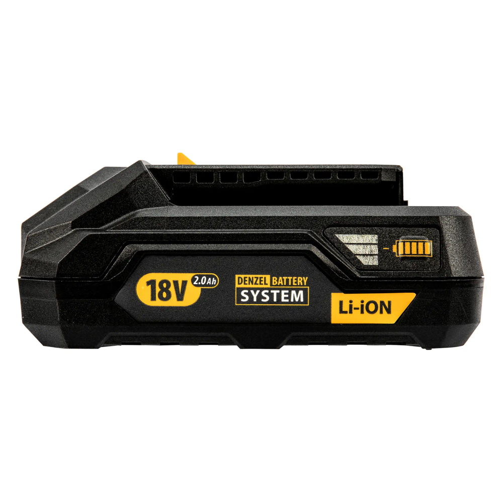 Батарея аккумуляторная Denzel B-18-2.0, Li-Ion, 18 В, 2,0 Ач - изображение 2
