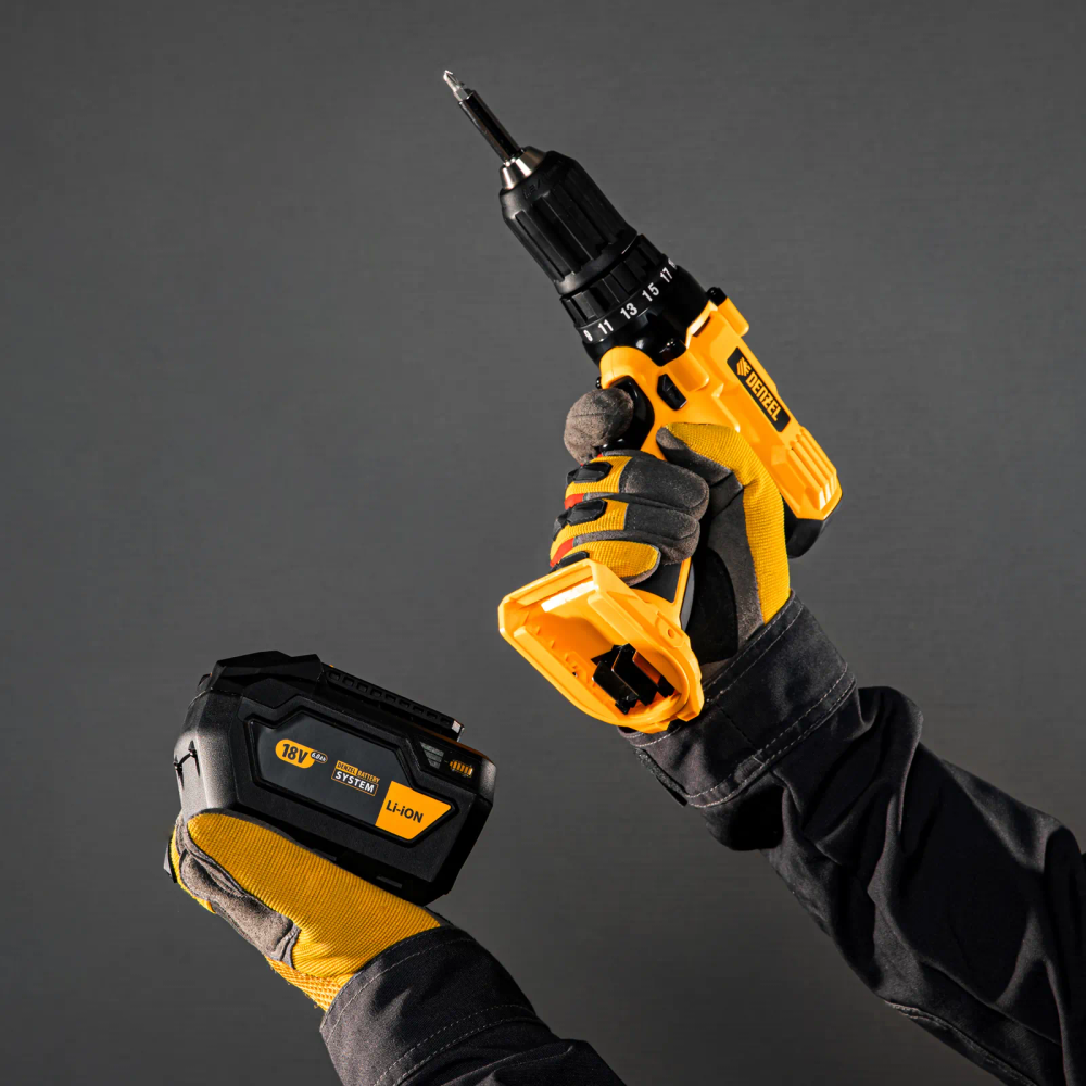 Батарея аккумуляторная Denzel B-18-6.0, Li-Ion, 18 В, 6,0 Ач - изображение 8