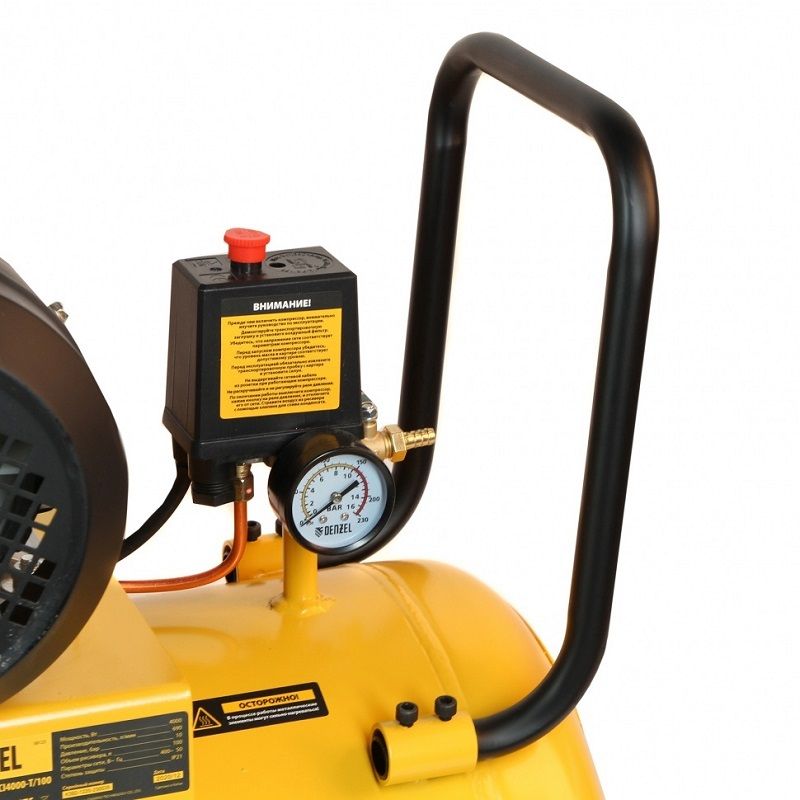 Компрессор воздушный Denzel BCI3000-T/200 - изображение 4