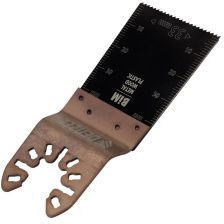 Насадка для МФИ Denzel режущая пазовая прямая, BiM, по металлу и дереву, 33 x 1.4 мм, мелкий зуб - изображение 9