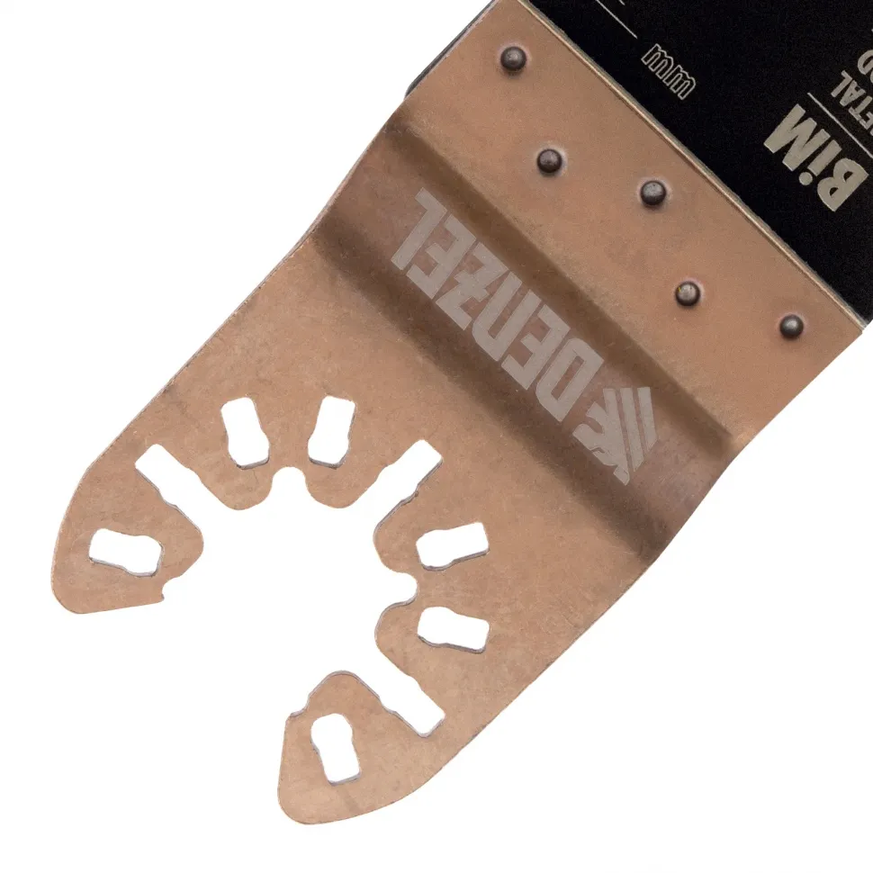 Насадка для МФИ Denzel режущая Т-образная, BiM, по металлу, дереву, пластику, 44 x 1.4 мм, мелкий зу - изображение 4