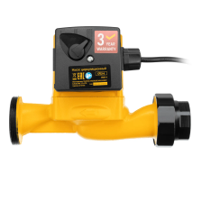 Циркуляционный насос Denzel CP32-6, напор 6 м, 70 л/мин, 1 м кабель, монт. длина 180 мм - изображение 18