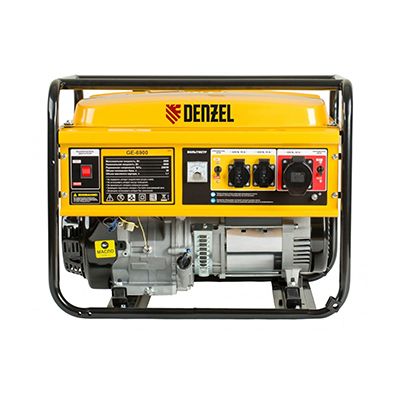 Генератор бензиновый Denzel DB5000Е - изображение 4