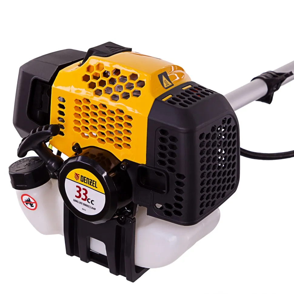 Триммер бензиновый Denzel DGT 330S, 33 см3, 1.8 л. с, разъемная штанга, состоит из 2 частей - изображение 2