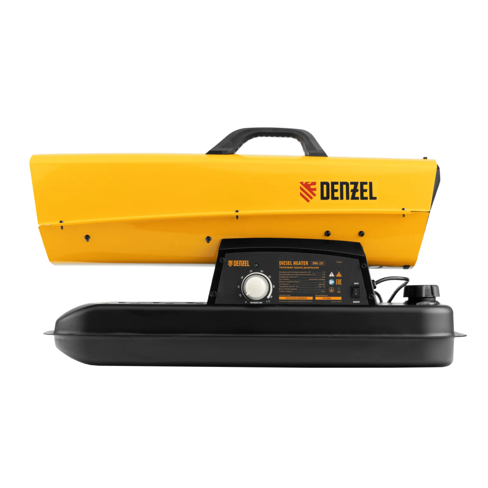 Тепловая пушка дизельная Denzel DHG-25i - изображение 3