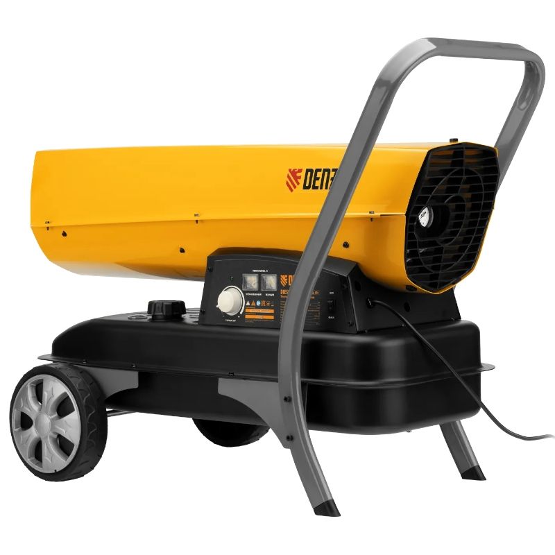 Дизельная тепловая пушка Denzel DHG-45i, 45 кВт, 1000 м3/ч, прямой нагрев, электронный термостат - изображение 4