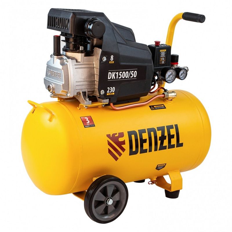 Компрессор воздушный Denzel DK1500/24,Х-PRO - изображение 2