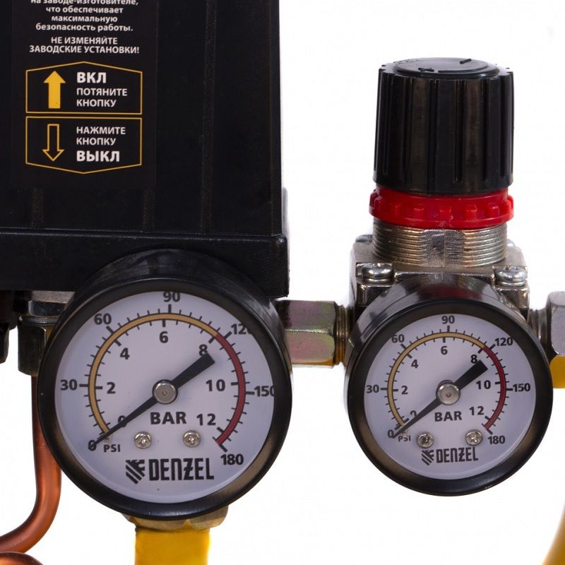 Компрессор воздушный Denzel DK1800/50,Х-PRO - изображение 7