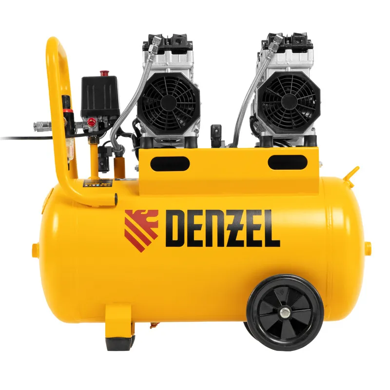 Компрессор безмасляный малошумный Denzel DLS 1500/50 - изображение 3