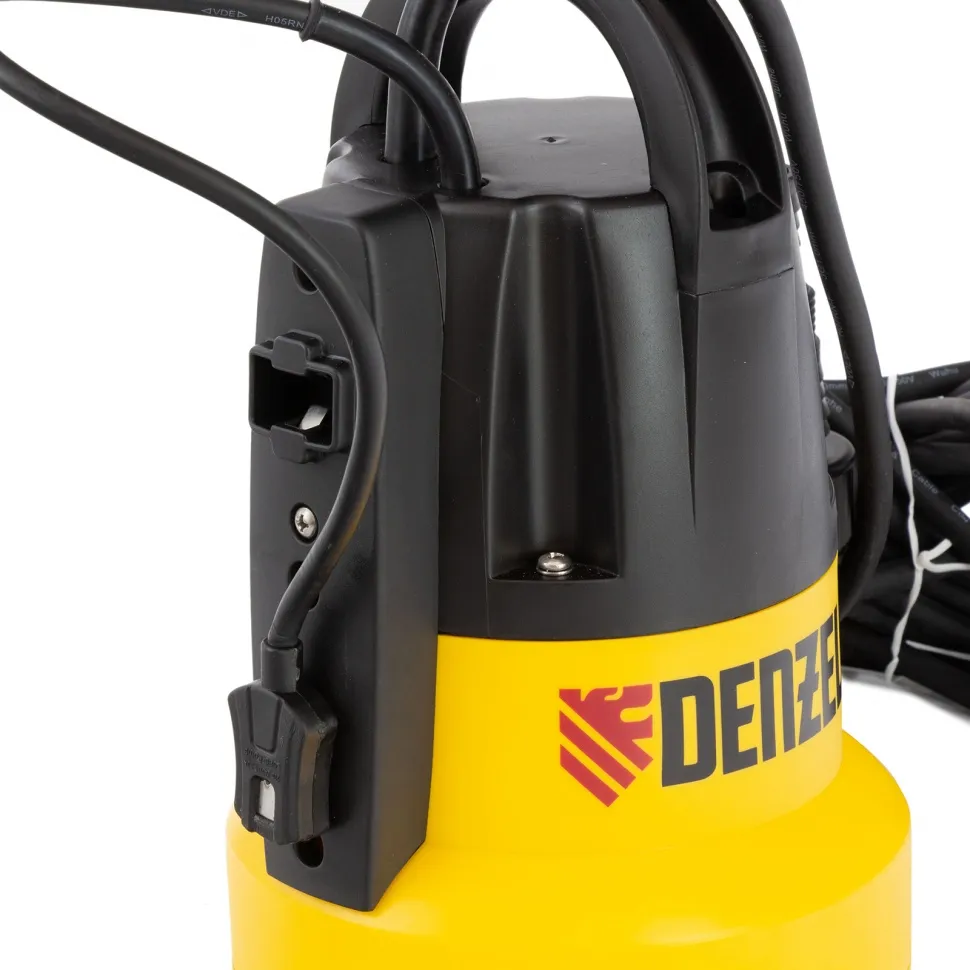 Дренажный насос Denzel DP500E, 500 Вт, подъем 7 м, 7000 л/ч - изображение 7