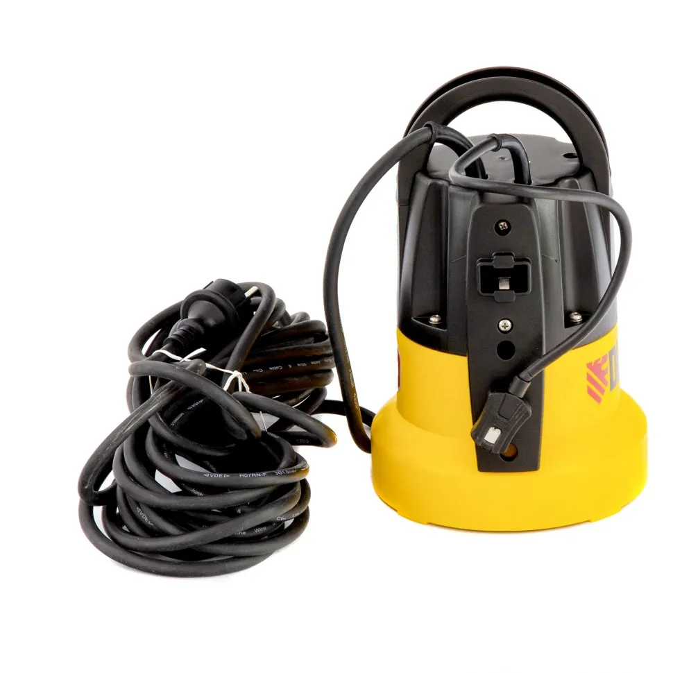 Дренажный насос Denzel DP500E, 500 Вт, подъем 7 м, 7000 л/ч - изображение 2