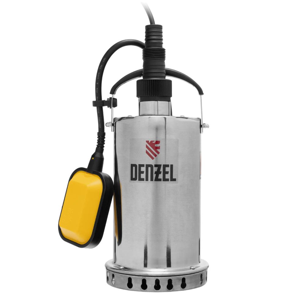 Дренажный насос Denzel DP600X, 600 Вт, подъем 7.5 м, 8500 л/ч - изображение 5